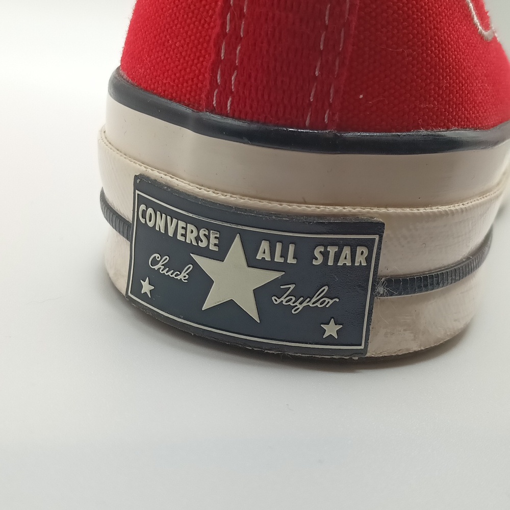 Converse Chuck Taylor All Star 70 Hi Red Made With Love Valentine's Sneakers - Picture 5 of 10